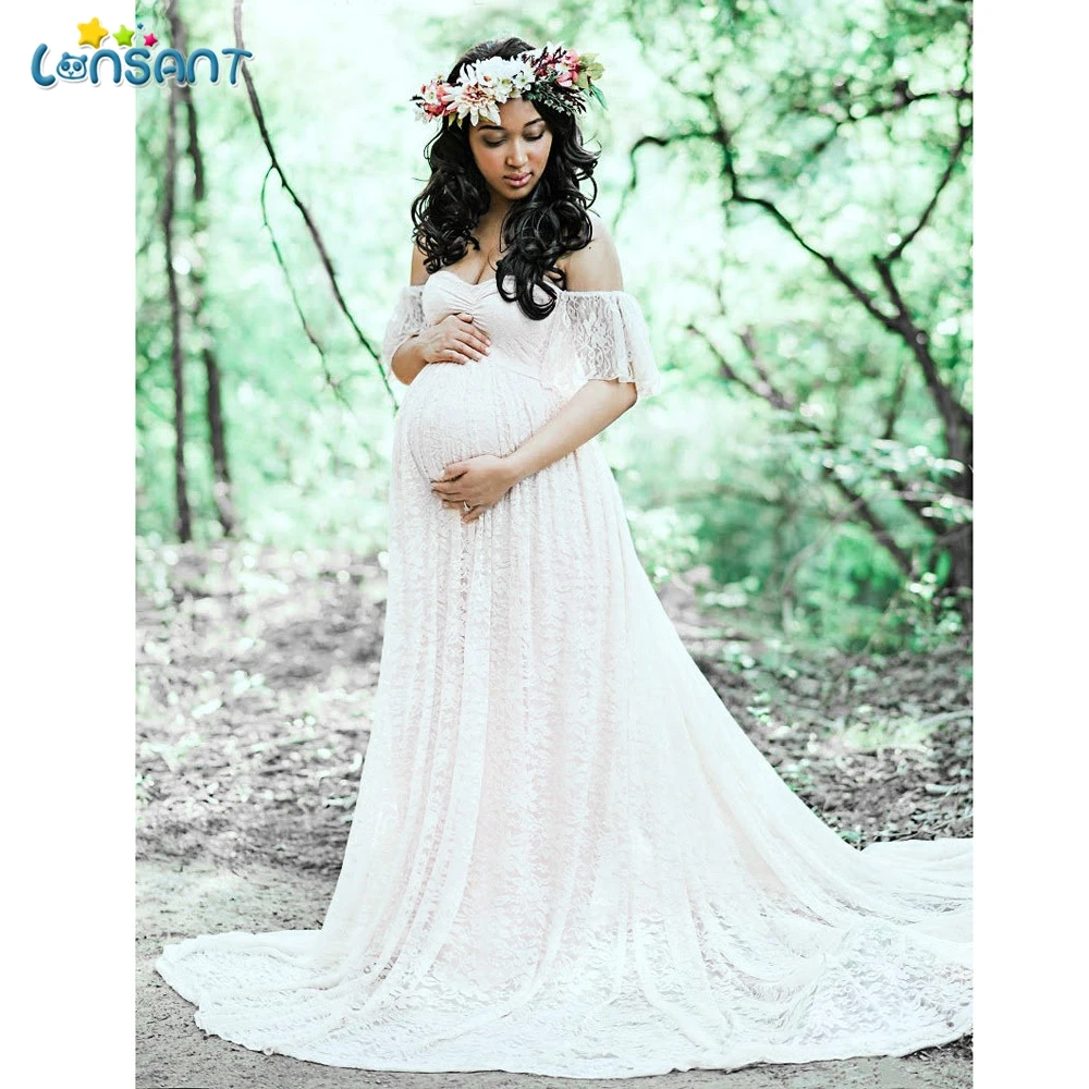 LONSANT Maternity Dresses For Photo Shoot Women Pregnancy Dress Lace Photography Fly Sleeves Long Maternity Dresses Wedding
LONSANT Maternity Dresses For Photo Shoot Women Pregnancy Dress Lace Photography Fly Sleeves Long Maternity Dresses Wedding