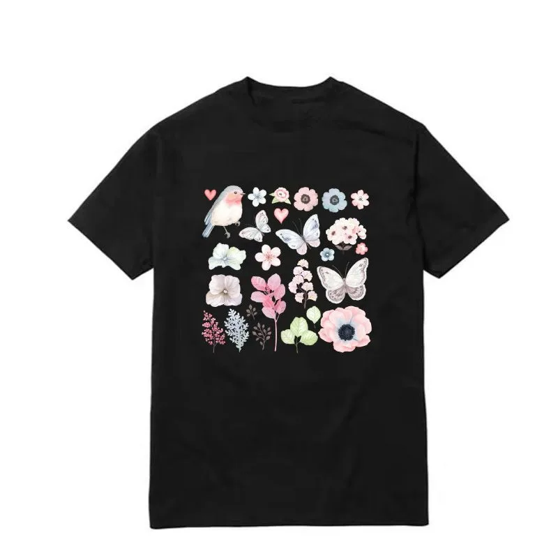 22x22cm-Flower-and-animal-Iron-On-A-level-Patches-Heat-Transfer-Pyrography-For-DIY-T-Shirt (1)