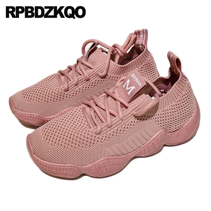 ladies mesh creepers comfy breathable sneakers woven elastic shoes trainers women platform flats elevator thick sole pink muffin
ladies mesh creepers comfy breathable sneakers woven elastic shoes trainers women platform flats elevator thick sole pink muffin