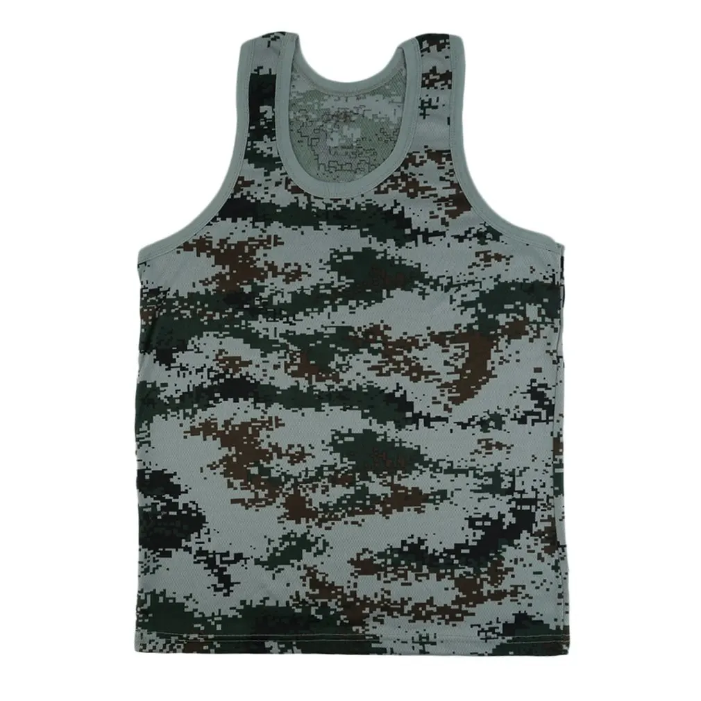 Men Bodybuilding Fitness gyms Camouflage Tank Top Vest fashion Brand clothing Stretchy Wild Tight sportswear Undershirt
Men Bodybuilding Fitness gyms Camouflage Tank Top Vest fashion Brand clothing Stretchy Wild Tight sportswear Undershirt