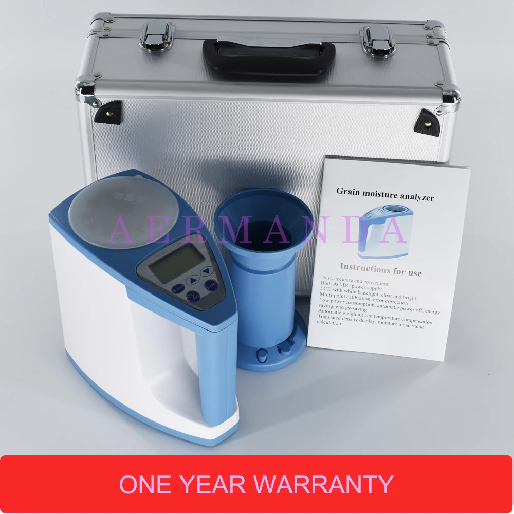 Grain moisture meter LDS-1G Computer moisture tester high precision with capacity
Grain moisture meter LDS-1G Computer moisture tester high precision with capacity