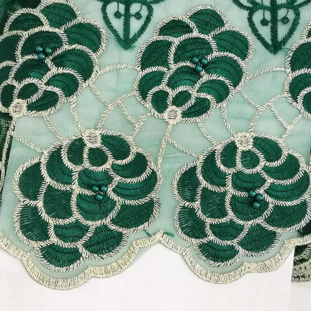 lace-fabric-green