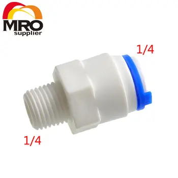 1/4 inch OD Tube * 1/4 inch BSP Male With Seal Quick Connect RO Water Straight Male BSP And Pipe Without Trouble Of Nut ST019
1/4 inch OD Tube * 1/4 inch BSP Male With Seal Quick Connect RO Water Straight Male BSP And Pipe Without Trouble Of Nut ST019