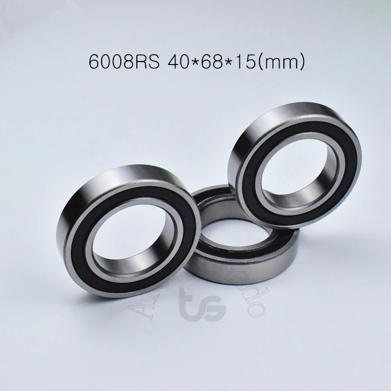 

6008RS 1pcs Bearing 40*68*15(mm) chrome steel rubber Sealed High speed Mechanical equipment parts