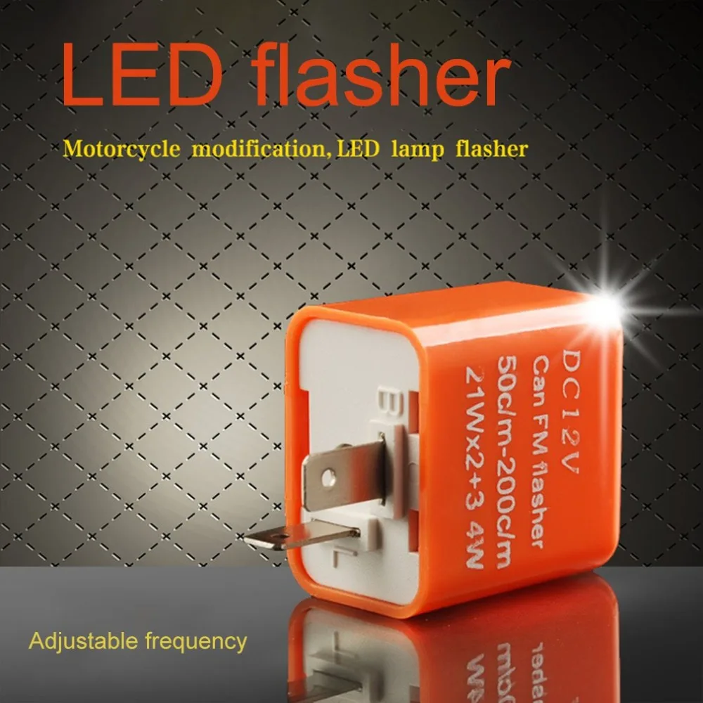 High Quality Motorcycle Flasher Led Flasher Turn Signal High Power Led Turn Signal Flasher Adjustable Speed
High Quality Motorcycle Flasher Led Flasher Turn Signal High Power Led Turn Signal Flasher Adjustable Speed