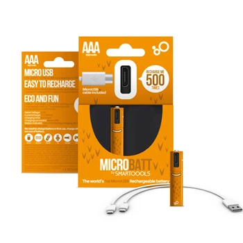 US 2-4PCS 1.2V AAA Rechargeable Battery 450mAh 3A USB Ni-Mh Batteries USB cell with LED Indicator Eco package for toys clock
US 2-4PCS 1.2V AAA Rechargeable Battery 450mAh 3A USB Ni-Mh Batteries USB cell with LED Indicator Eco package for toys clock