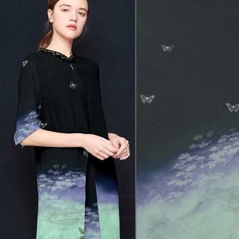 130*135CM 35MM Temple Print Blue Green Silk Linen Fabric for Summer Spring Jacket Dress Shirt Clothes J081
130*135CM 35MM Temple Print Blue Green Silk Linen Fabric for Summer Spring Jacket Dress Shirt Clothes J081