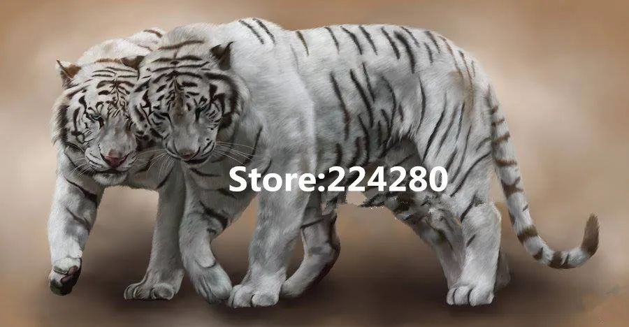 Needlework.embroidery,DIY 16CT 14CT Unprinted Two white tiger animal forest king Cross stitch kits Cross-Stitching decor crafts
Needlework.embroidery,DIY 16CT 14CT Unprinted Two white tiger animal forest king Cross stitch kits Cross-Stitching decor crafts
