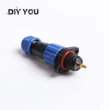 SP13 Flange Type Waterproof Aviation Connector IP68 Straight Plug and Socket Male & Female 1/2/3/4/5/6/7 Pin Cable Connectors
SP13 Flange Type Waterproof Aviation Connector IP68 Straight Plug and Socket Male & Female 1/2/3/4/5/6/7 Pin Cable Connectors