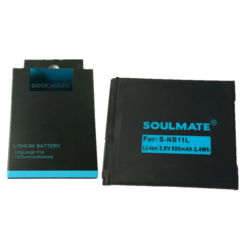 Комплект литиевых батарей SOULMATE NB-11L NB11L батарея для цифровой камеры Canon PowerShot ELPH 150