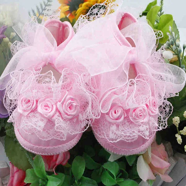 Todder First Walkers shoes Big Rose Flowers Ribbon bow Princess Newborn Baby Shoes soft sole Girs Princess Shoes
Todder First Walkers shoes Big Rose Flowers Ribbon bow Princess Newborn Baby Shoes soft sole Girs Princess Shoes