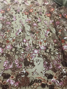 5yards BB009 best quality nice dobby coffee sequin colorful embroidery net mesh lace fabric for sawing/wedding
5yards BB009 best quality nice dobby coffee sequin colorful embroidery net mesh lace fabric for sawing/wedding