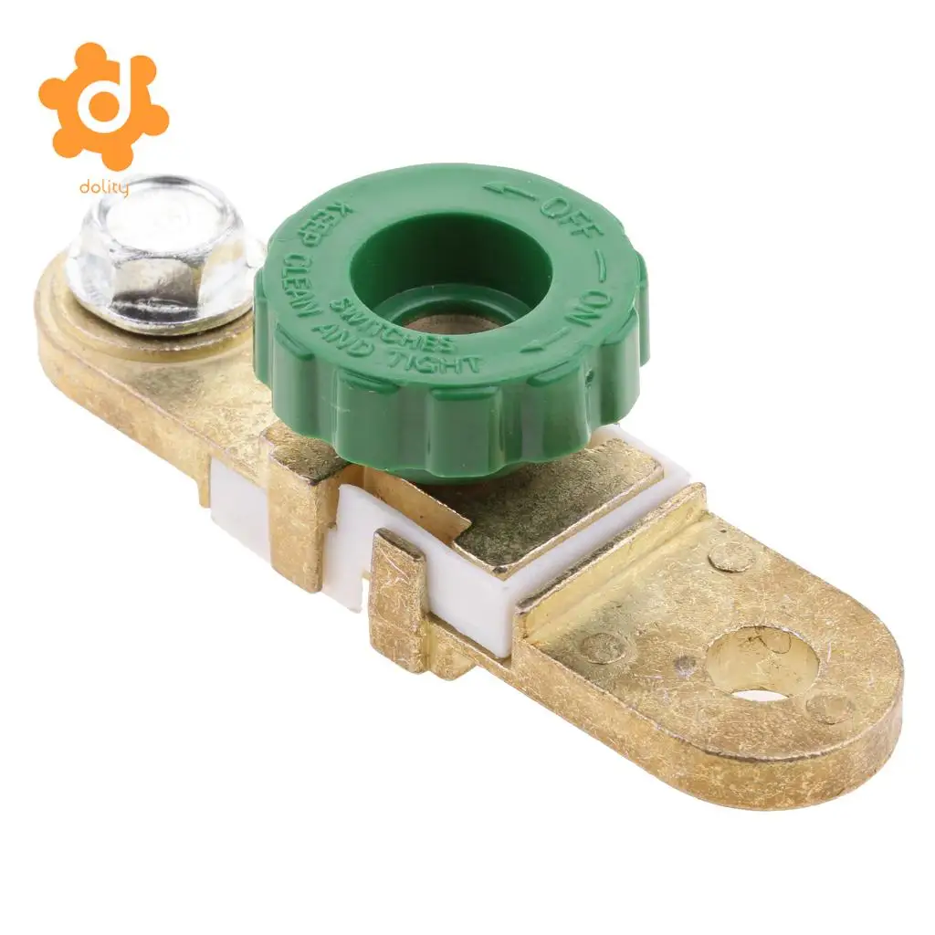 Battery Isolator Switch Cut Off Disconnect Terminal Universal Car Van Boat Quick Cut Battery Terminal 12V 24V