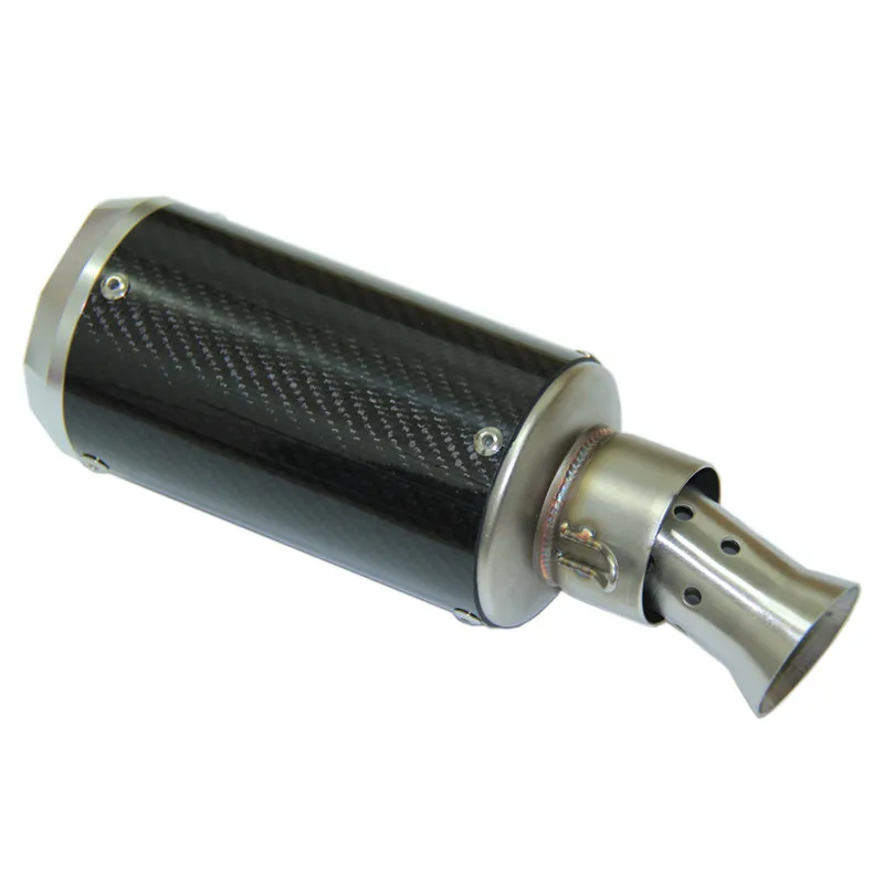 Motorcycle 51mm Carbon Fiber Akrapovic Motorcycle Exhaust Pipe With Muffler DBkiller Fit For NINJA250 Z800 Z750 KTM ATV DUCATI
Motorcycle 51mm Carbon Fiber Akrapovic Motorcycle Exhaust Pipe With Muffler DBkiller Fit For NINJA250 Z800 Z750 KTM ATV DUCATI