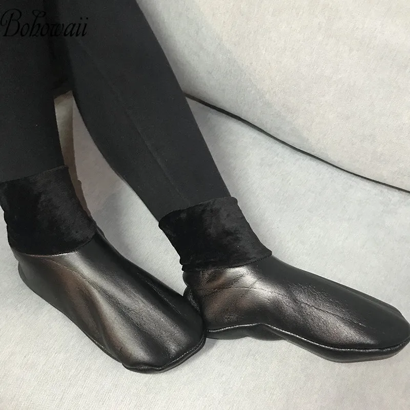 BOHOWAII Thick Leather Socks Unisex Men Women Harajuku Muslim Winter Socks Waterproof for Size 34-43 Skarpetki
BOHOWAII Thick Leather Socks Unisex Men Women Harajuku Muslim Winter Socks Waterproof for Size 34-43 Skarpetki