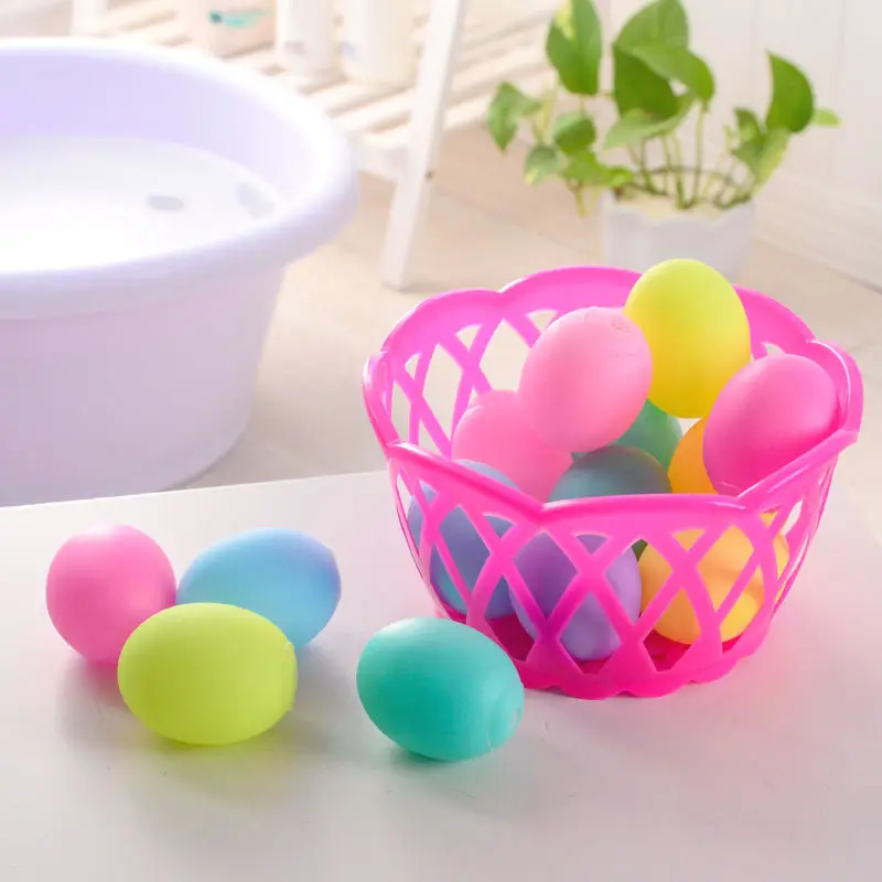 10 Pcs Colorful eggs Swimming Water Toys Colorful Soft Rubber Float Squeeze Sound Squeaky Bathing Toy For Baby Bath Toys
10 Pcs Colorful eggs Swimming Water Toys Colorful Soft Rubber Float Squeeze Sound Squeaky Bathing Toy For Baby Bath Toys