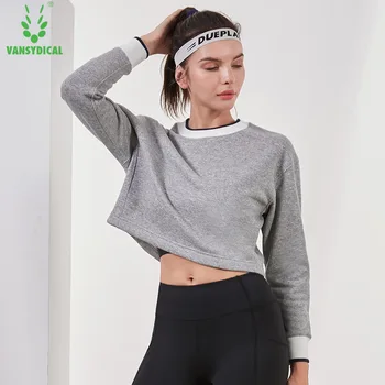 Winter Fleece Sports T-shirt Women's Long Sleeve Letters Running Gym Yoga Tops Loose Fitness T-shirt
Winter Fleece Sports T-shirt Women's Long Sleeve Letters Running Gym Yoga Tops Loose Fitness T-shirt