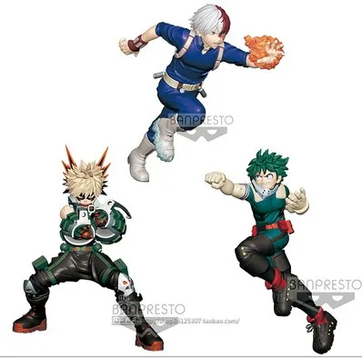17CM My Hero Academia Midoriya Izuku Bakugou Katsuki Bok Todoroki Shoto Anime Action Figure PVC toys Collection figures
17CM My Hero Academia Midoriya Izuku Bakugou Katsuki Bok Todoroki Shoto Anime Action Figure PVC toys Collection figures