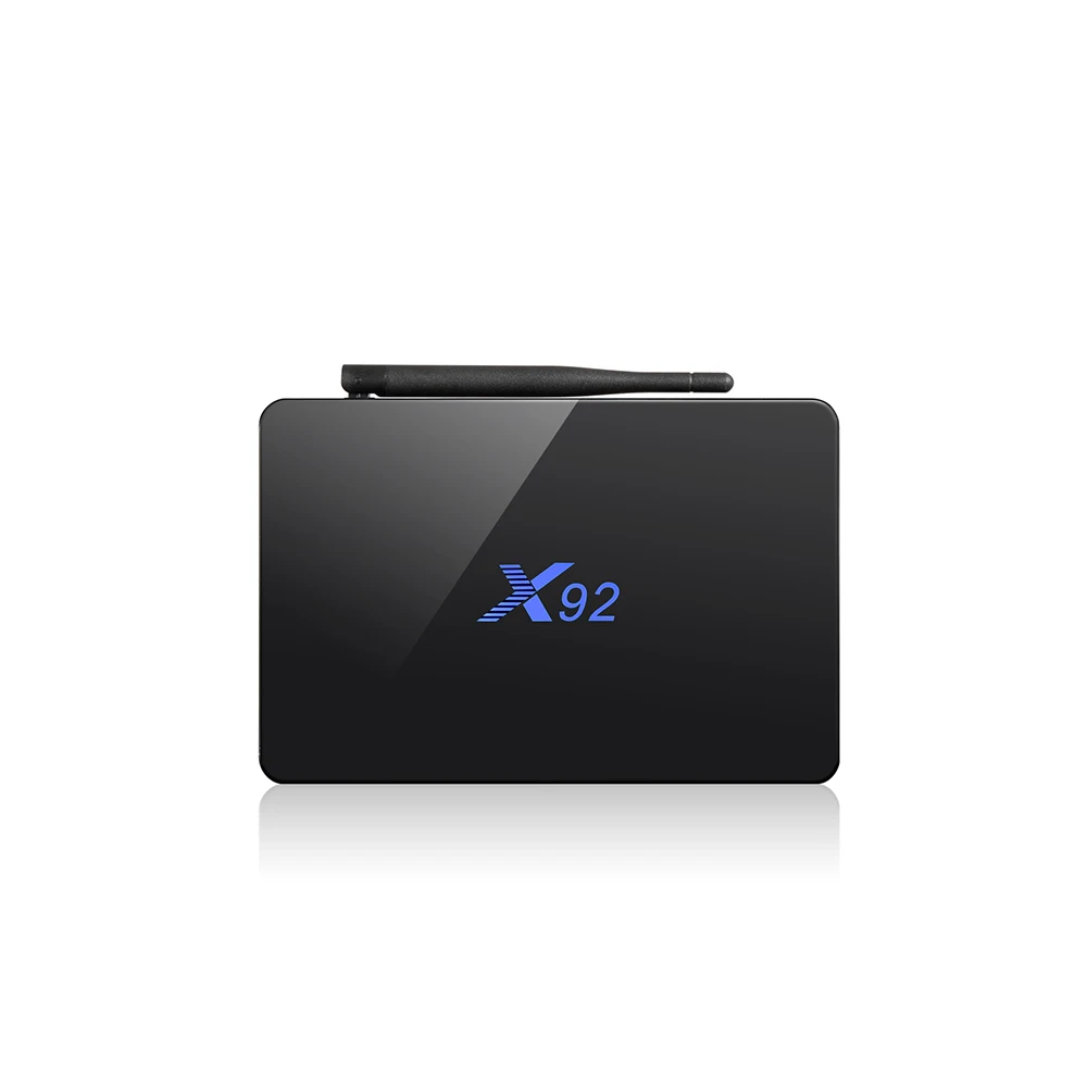 

Original X92 Smart tv Box Amlogic S912 Octa Core Android 7.1 TV Box Max 3GB RAM 32GB ROM OTA update 2.4G+5G Wifi 4K Media player