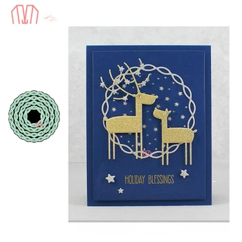 Mai Linked Chain Circle Frame Metal Cutting Dies Stencils for DIY Scrapbooking photo album Decorative Embossing DIY Paper Cards
Mai Linked Chain Circle Frame Metal Cutting Dies Stencils for DIY Scrapbooking photo album Decorative Embossing DIY Paper Cards