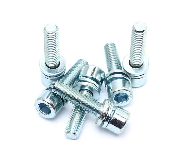 10pcs M3 M4 M5 allen screws inner hexagon cup head screw three combinations bolts flat pad spring gasket 8.8 class white zinc
10pcs M3 M4 M5 allen screws inner hexagon cup head screw three combinations bolts flat pad spring gasket 8.8 class white zinc