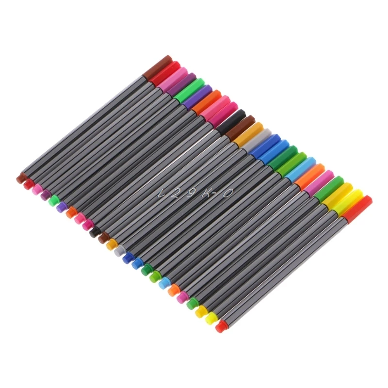0.4mm 24 Colors Fineliner Needle Tip Liners for Drawing Marker Water Based Ink Pen Art Supplies
0.4mm 24 Colors Fineliner Needle Tip Liners for Drawing Marker Water Based Ink Pen Art Supplies