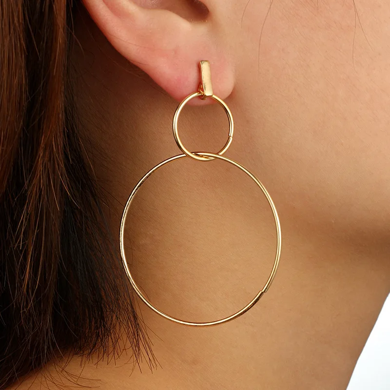 2019 Big Earrings For Women Female Ring Alloy Exaggerated Earings Geometric Bounds For Accessories As Mulheres Ear Cuff Bijoux
2019 Big Earrings For Women Female Ring Alloy Exaggerated Earings Geometric Bounds For Accessories As Mulheres Ear Cuff Bijoux