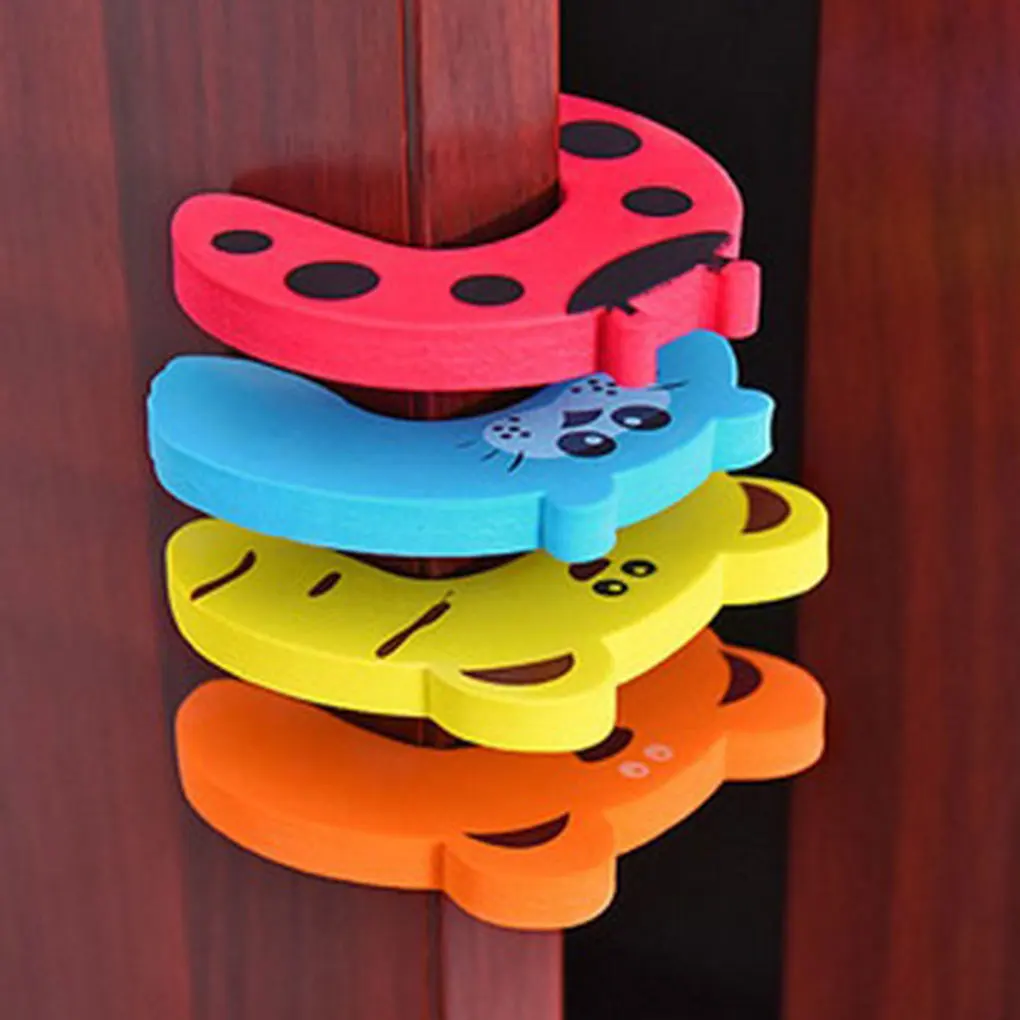 5Pcs Baby Hand Pinch Guard Set Security Stopper Children Safety Cartoon Animal Door Stop Cushion Door Clamp
5Pcs Baby Hand Pinch Guard Set Security Stopper Children Safety Cartoon Animal Door Stop Cushion Door Clamp