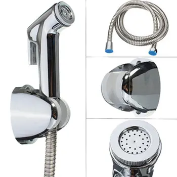 Handheld Toilet Bidets Kit Bathroom Shower Spray Head Nozzle Douche Shatta Bidets Sprayer Jet Tap Holder Hose Set LKS99
Handheld Toilet Bidets Kit Bathroom Shower Spray Head Nozzle Douche Shatta Bidets Sprayer Jet Tap Holder Hose Set LKS99