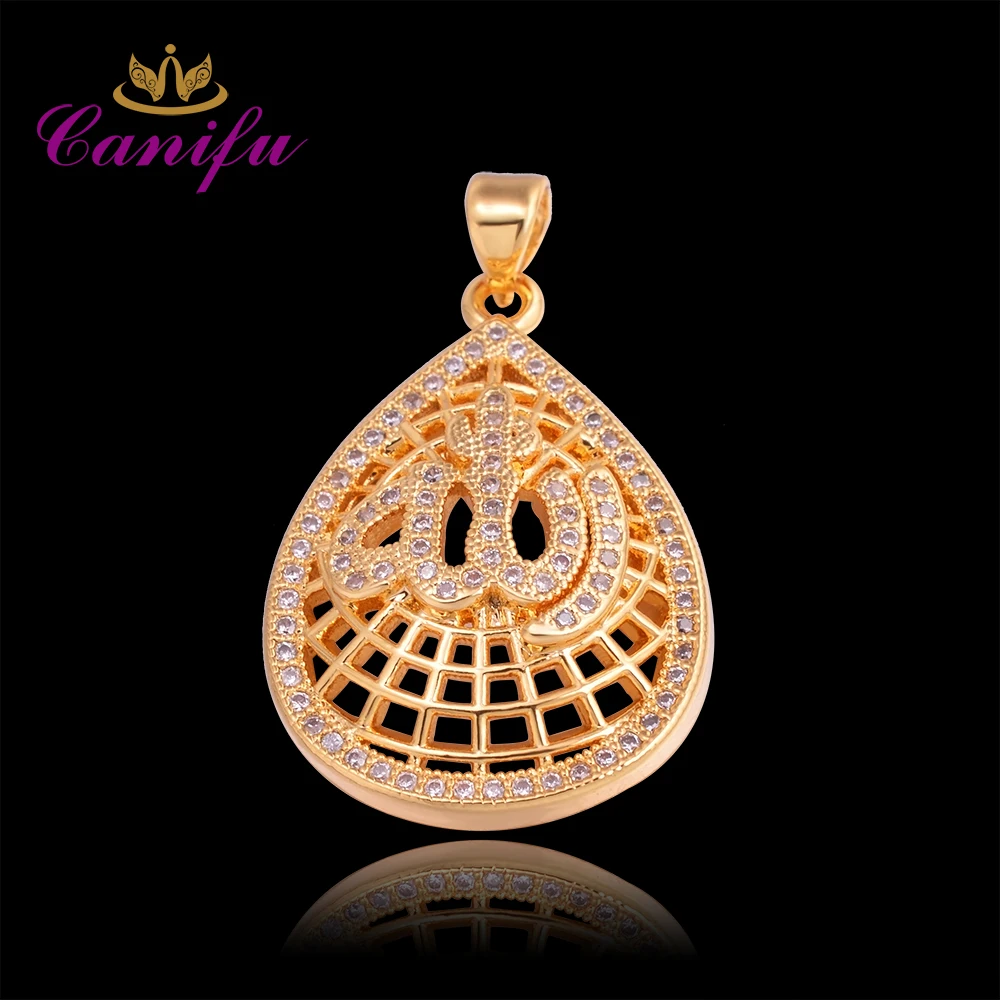 Canifu New arrival Gold Color Water Drop Pendant No Necklace Zircon AAA Allah Pendants High quality gifts
Canifu New arrival Gold Color Water Drop Pendant No Necklace Zircon AAA Allah Pendants High quality gifts