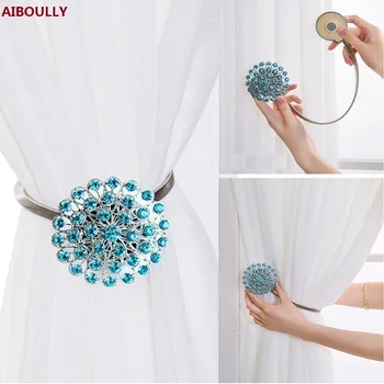 THINKEASY Magnetic Curtain Clips Crystal Flower Magnetic Retractable Window Curtain Clips Tie Backs Holdbacks For Home Decor
THINKEASY Magnetic Curtain Clips Crystal Flower Magnetic Retractable Window Curtain Clips Tie Backs Holdbacks For Home Decor