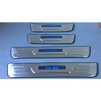 With Blue LED light High quality stainless steel Scuff Plate/Door Sill For 2010-2012 Hyundai ix35
With Blue LED light High quality stainless steel Scuff Plate/Door Sill For 2010-2012 Hyundai ix35