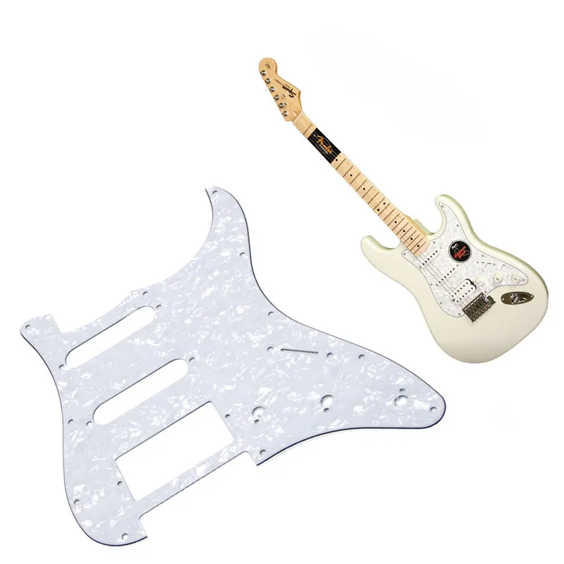1PC Guitar Parts 3Ply Electric Guitar Pickguard Scratch Plate For White Pearl 10166
1PC Guitar Parts 3Ply Electric Guitar Pickguard Scratch Plate For White Pearl 10166