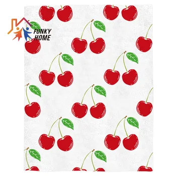 Funkyhome Customized Throw Blanket Cherry Printed Fleece Blanket for Beds Home Textile Blankets
Funkyhome Customized Throw Blanket Cherry Printed Fleece Blanket for Beds Home Textile Blankets