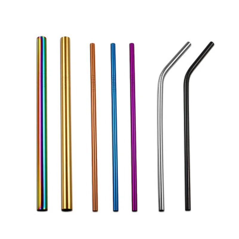 Reusable Metal canudo inox Drinking metal Straws High Quality 304 Stainless Steel Drinks Straw with Cleaning Brush Bar pajita
Reusable Metal canudo inox Drinking metal Straws High Quality 304 Stainless Steel Drinks Straw with Cleaning Brush Bar pajita