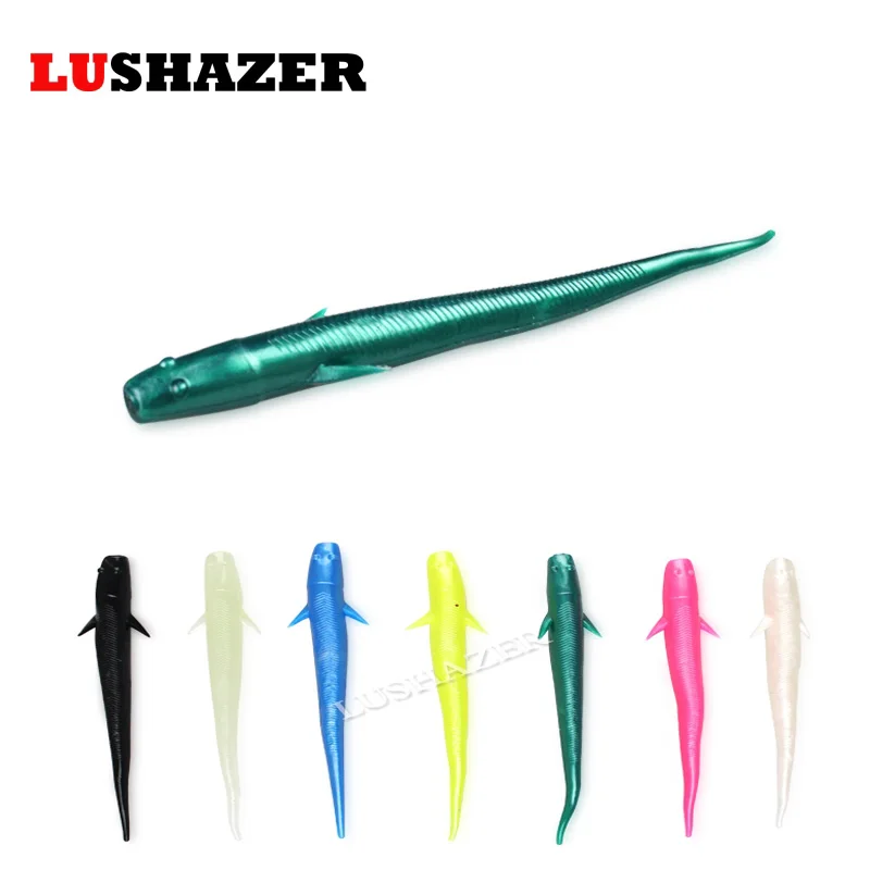 LUSHAZER 14 шт./лот мягкая рыболовная приманка 1 г 3 для ловли карпа iscas искусственные
