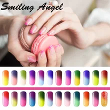 Smiling Angel 1pcs Nail Gel Thermo Varnish Temperature Change Nail Mood Color UV Polish 10ml Gel For Nail Soak Off Gel Polish 
Smiling Angel 1pcs Nail Gel Thermo Varnish Temperature Change Nail Mood Color UV Polish 10ml Gel For Nail Soak Off Gel Polish