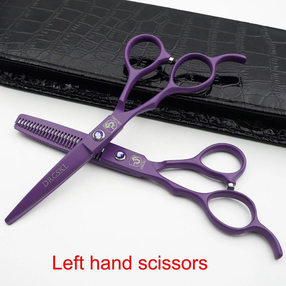 DRGSKL professional left hand hair scissors high quality, left-hander hair hairdressing scissors barber hair cut shears 5.5 inch
DRGSKL professional left hand hair scissors high quality, left-hander hair hairdressing scissors barber hair cut shears 5.5 inch