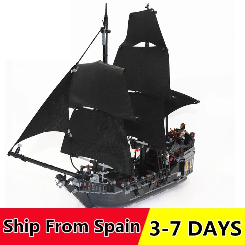 lepinblocks 16006 16009 16016 22001 Pirates of the Caribbean The Black Pearl Ship Building Blocks Compatible 4184 4195 10210
lepinblocks 16006 16009 16016 22001 Pirates of the Caribbean The Black Pearl Ship Building Blocks Compatible 4184 4195 10210