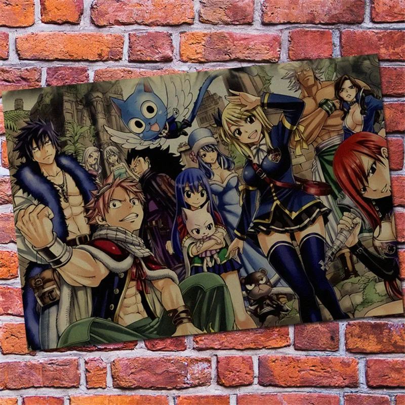 Fairy Tail Poster Wall