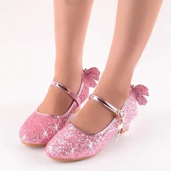 New Children Fashion Sequined High Heels Shoes Fashion Girls Princess Party Performance Single Shoes For Kids
New Children Fashion Sequined High Heels Shoes Fashion Girls Princess Party Performance Single Shoes For Kids