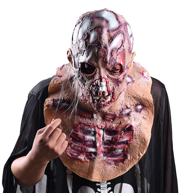 Halloween Horror Decoration Scare Halloween Mask Haunted House Disgusting Rot Face Terror Mask for Halloween Party Walking Dead
Halloween Horror Decoration Scare Halloween Mask Haunted House Disgusting Rot Face Terror Mask for Halloween Party Walking Dead