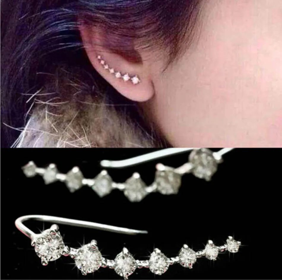 1 Pair Fashion Silver Gold Crystal Ear Cuff Clip On Earrings Charm Jewlery Earring Ear Clip For Women Girls
1 Pair Fashion Silver Gold Crystal Ear Cuff Clip On Earrings Charm Jewlery Earring Ear Clip For Women Girls