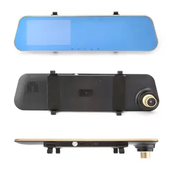 New 1 Set 4.3 Inch Car DVR Camera Rearview Mirror Full HD 1080P Dash Cam Camera Dual Lens Camcorder G-sensor Driving Recorder
New 1 Set 4.3 Inch Car DVR Camera Rearview Mirror Full HD 1080P Dash Cam Camera Dual Lens Camcorder G-sensor Driving Recorder