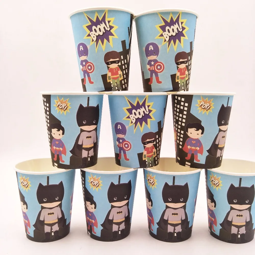 10Pcs The Avengers Party Supplie Birthday Party Decoration Superhero Hulk Ironman Disposable Paper Cup For Baby Shower Favor
10Pcs The Avengers Party Supplie Birthday Party Decoration Superhero Hulk Ironman Disposable Paper Cup For Baby Shower Favor