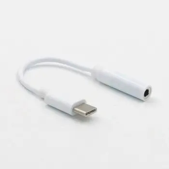 Type-C to 3.5mm Earphone cable Adapter usb 3.1 Type C USB-C male to 3.5 AUX audio female Jack for Macbook huawei P20 MATE 20
Type-C to 3.5mm Earphone cable Adapter usb 3.1 Type C USB-C male to 3.5 AUX audio female Jack for Macbook huawei P20 MATE 20