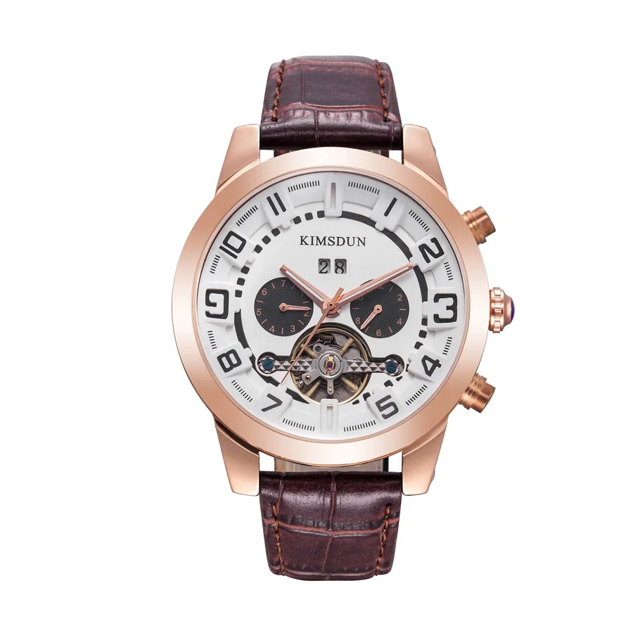 KIMSDUN Men Watch Mechanical Tourbillon Luxury Fashion Casual Brand Man Sport Watches Mens Automatic Watch Relogio Masculino
KIMSDUN Men Watch Mechanical Tourbillon Luxury Fashion Casual Brand Man Sport Watches Mens Automatic Watch Relogio Masculino