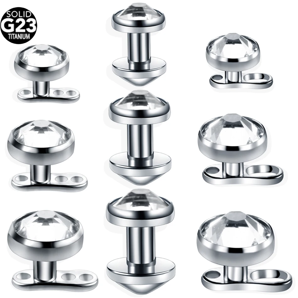 1PC G23 Titanium Dermal Piercings Hide it in Skin Diver Piercings Micro Dermal Piercings Dermal Anchors Piercings Body Jewelry
1PC G23 Titanium Dermal Piercings Hide it in Skin Diver Piercings Micro Dermal Piercings Dermal Anchors Piercings Body Jewelry