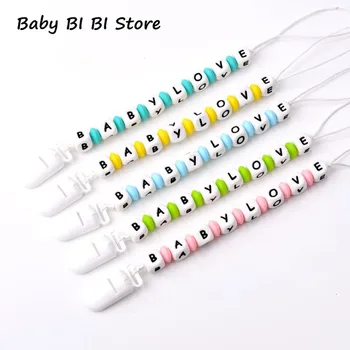 Beaded Alphabet Baby Pacifier Chain Silicone Nipple Clip Tooth Gel Anti-chain Shatter-resistant Chains Appease Infant Supplies
Beaded Alphabet Baby Pacifier Chain Silicone Nipple Clip Tooth Gel Anti-chain Shatter-resistant Chains Appease Infant Supplies
