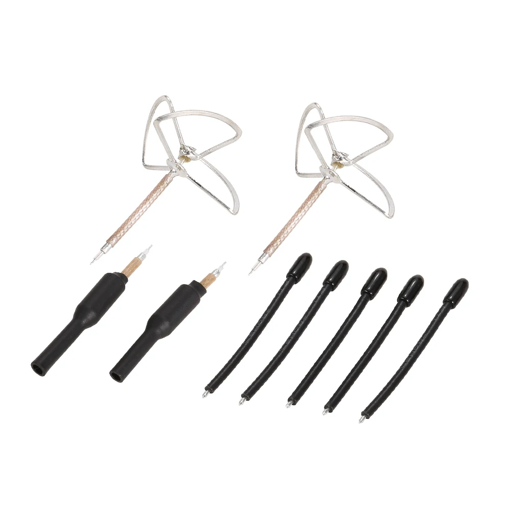 5.8G and Copper Tube Gain Mini FPV Antenna Kit for 5.8G AV Transmitter Micro FPV Racing Drone Quad Multicopter Model
5.8G and Copper Tube Gain Mini FPV Antenna Kit for 5.8G AV Transmitter Micro FPV Racing Drone Quad Multicopter Model